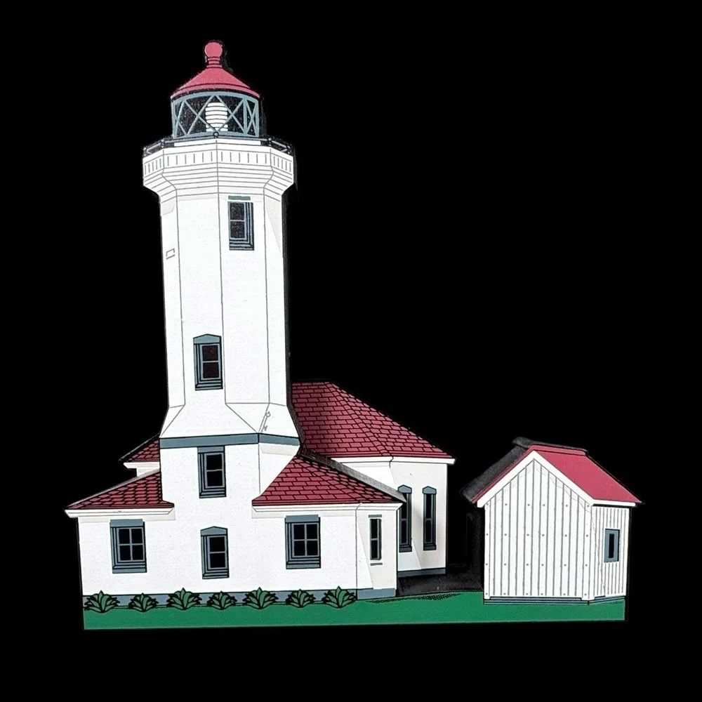 Point Wilson Lighthouse Port Townsend, WA‎ Shelia's Shelf Sitter with box 2001